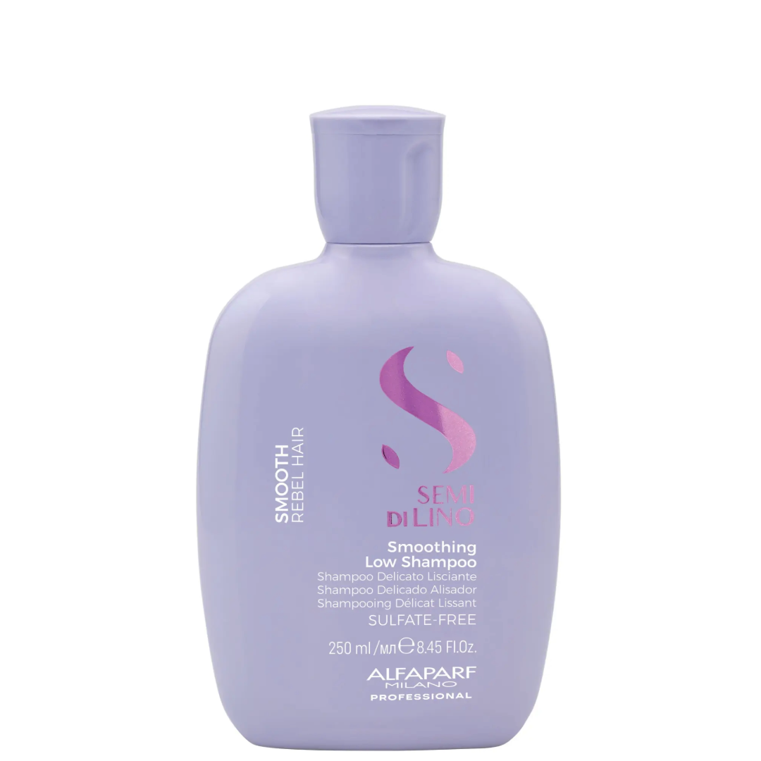 Alfaparf Semi di Lino Smooth Smoothing Low švelnus glotninantis šampūnas, 250ml