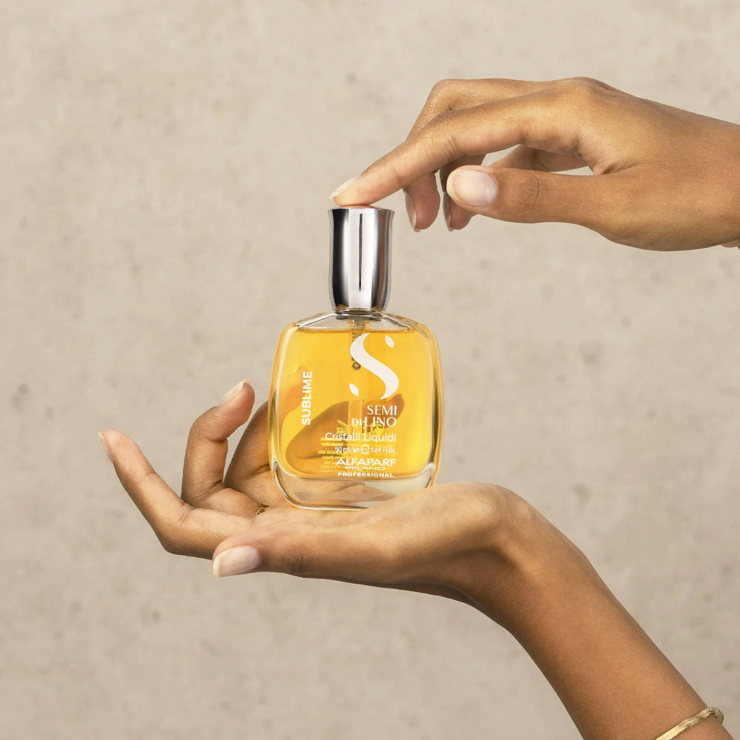 Alfaparf Sublime Semi Di Lino Sublime Cristalli Liquidi deimantinis aliejukas plaukams, 50ml