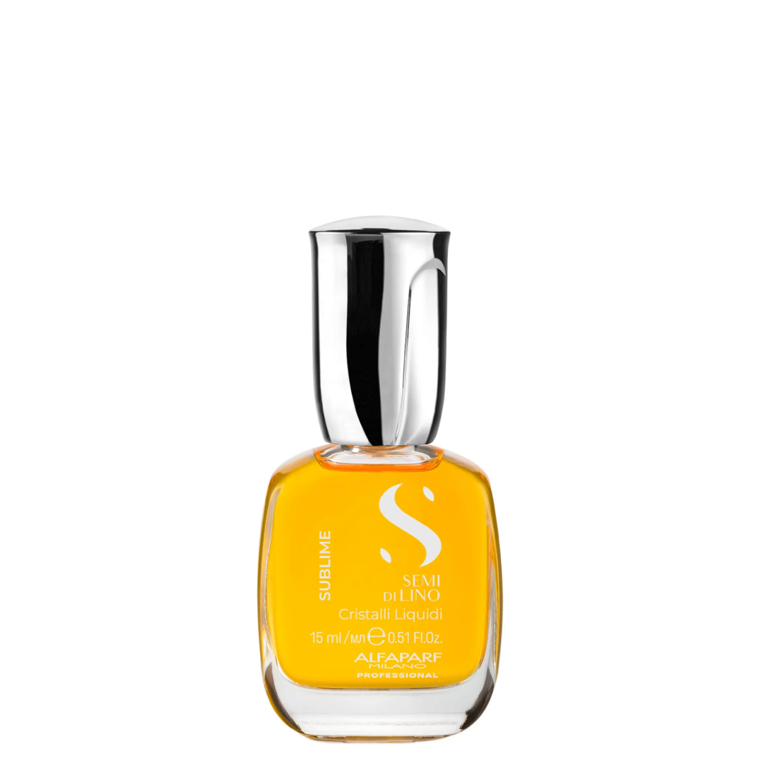 Alfaparf Sublime Semi Di Lino Sublime Cristalli Liquidi deimantinis aliejukas plaukams, 15ml