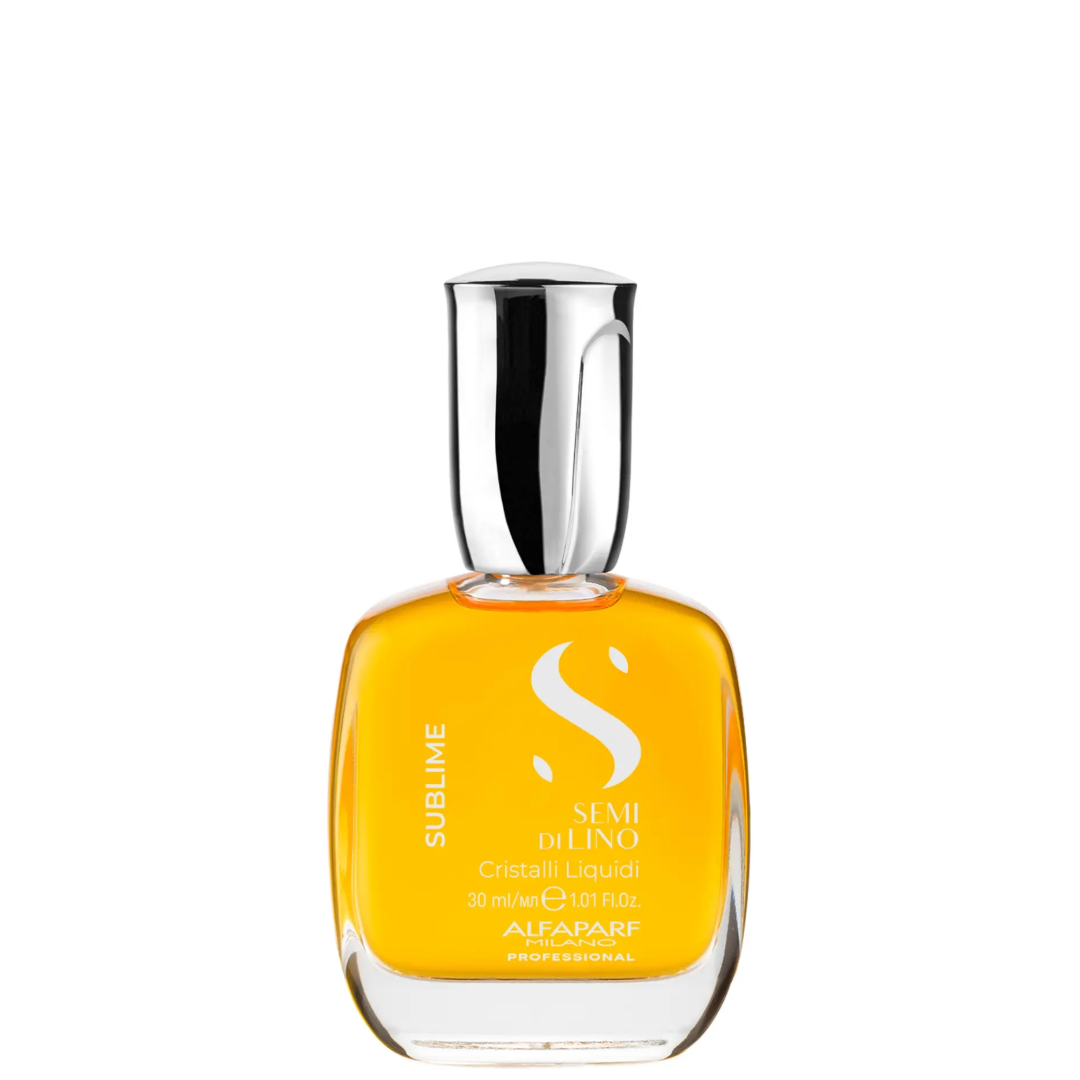 Alfaparf Sublime Semi Di Lino Sublime Cristalli Liquidi deimantinis aliejukas plaukams, 30ml