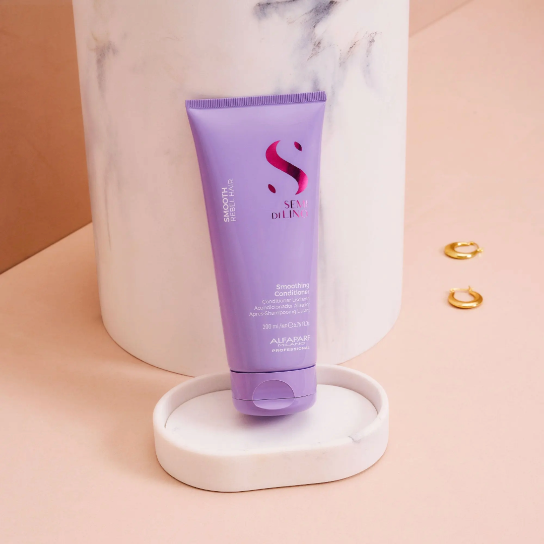 Alfaparf Semi di Lino Smooth Smoothing glotninamasis kondicionierius, 200 ml