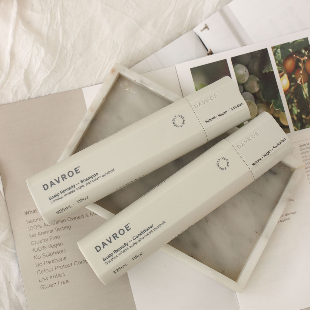 Davroe Scalp Remedy subalansuojantis ir raminantis galvos odos šampūnas, 325 ml