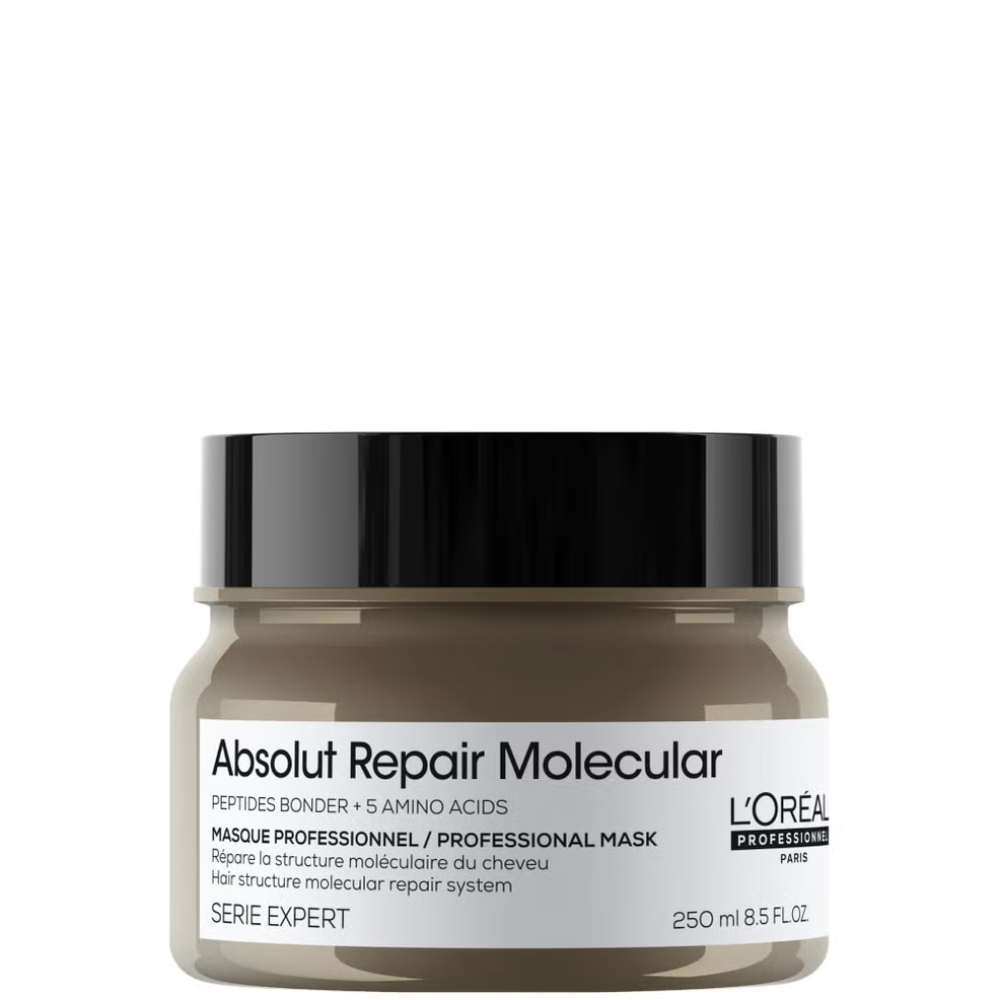 L'Oreal Professionnel Absolut Repair Molecular atstatomoji plaukų kaukė, 250ml