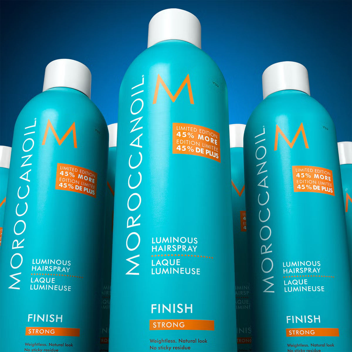 Moroccanoil Luminous Hair Spray STRONG plaukų lakas stiprios fiksacijos, 330ml
