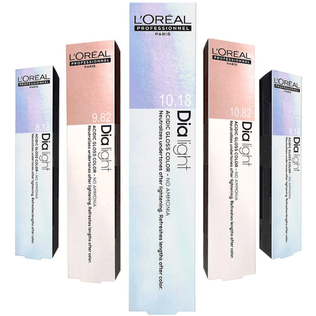 L‘Oreal Professionnel Dia Light demi permanentiniai plaukų dažai su hialurono rūgštimi, 60ml