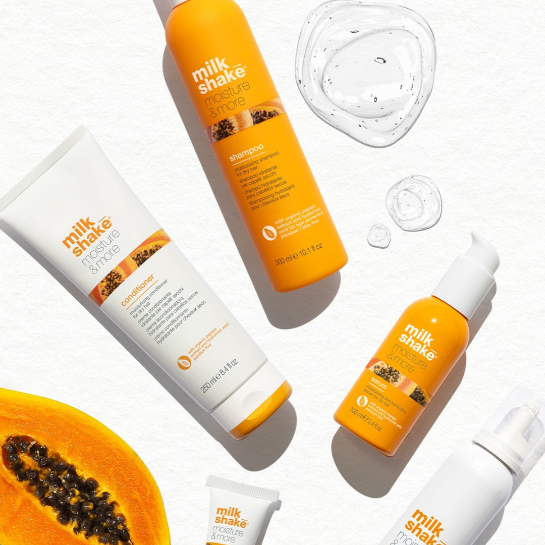 MilkShake Moisture&More drėkinamasis kondicionierius sausiems plaukams, 1000ml