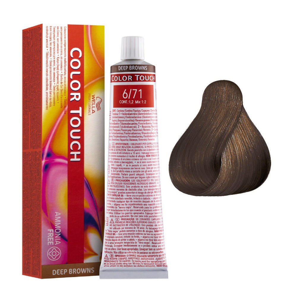 Wella Professionals plaukų dažai Color Touch Deep Browns, 60 ml | InHair.lt