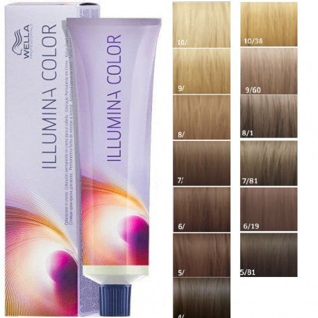 Wella Professionals plaukų dažai Illumina Color, 60ml | InHair.lt