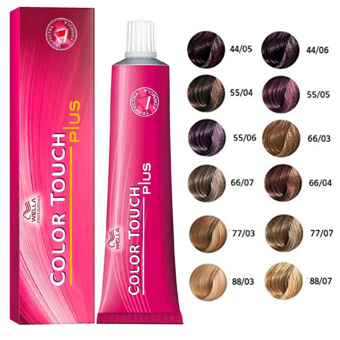 Wella Professionals Color Touch Plus plaukų dažai, 60ml