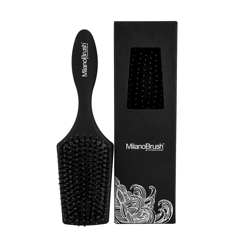 MilanoBrush Compact Paddle plaukų šepetys | InHair.lt