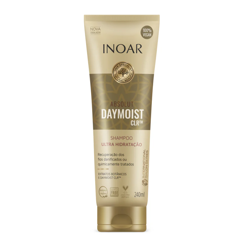 INOAR Absolut Daymoist šampūnas, 240 ml | InHair.lt