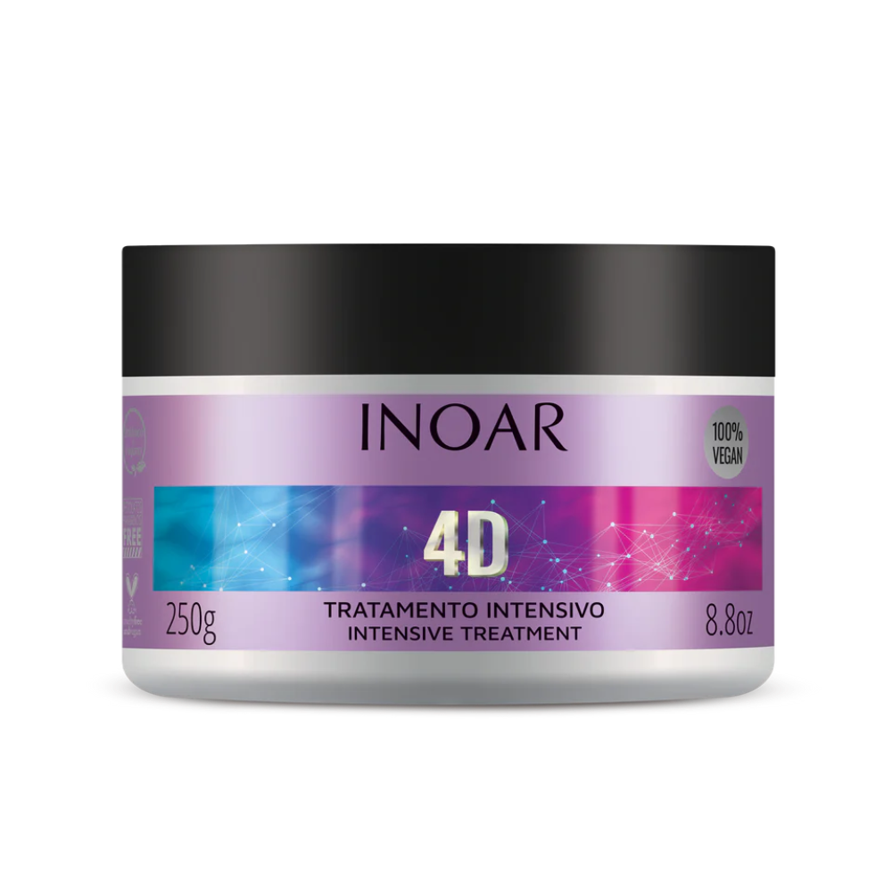 INOAR 4D kaukė, 250 g | InHair.lt