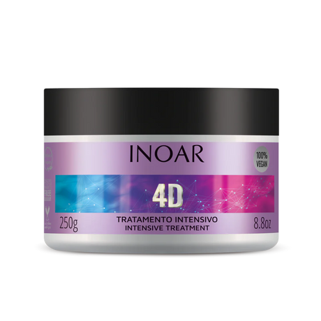 INOAR 4D kaukė, 250 g | InHair.lt