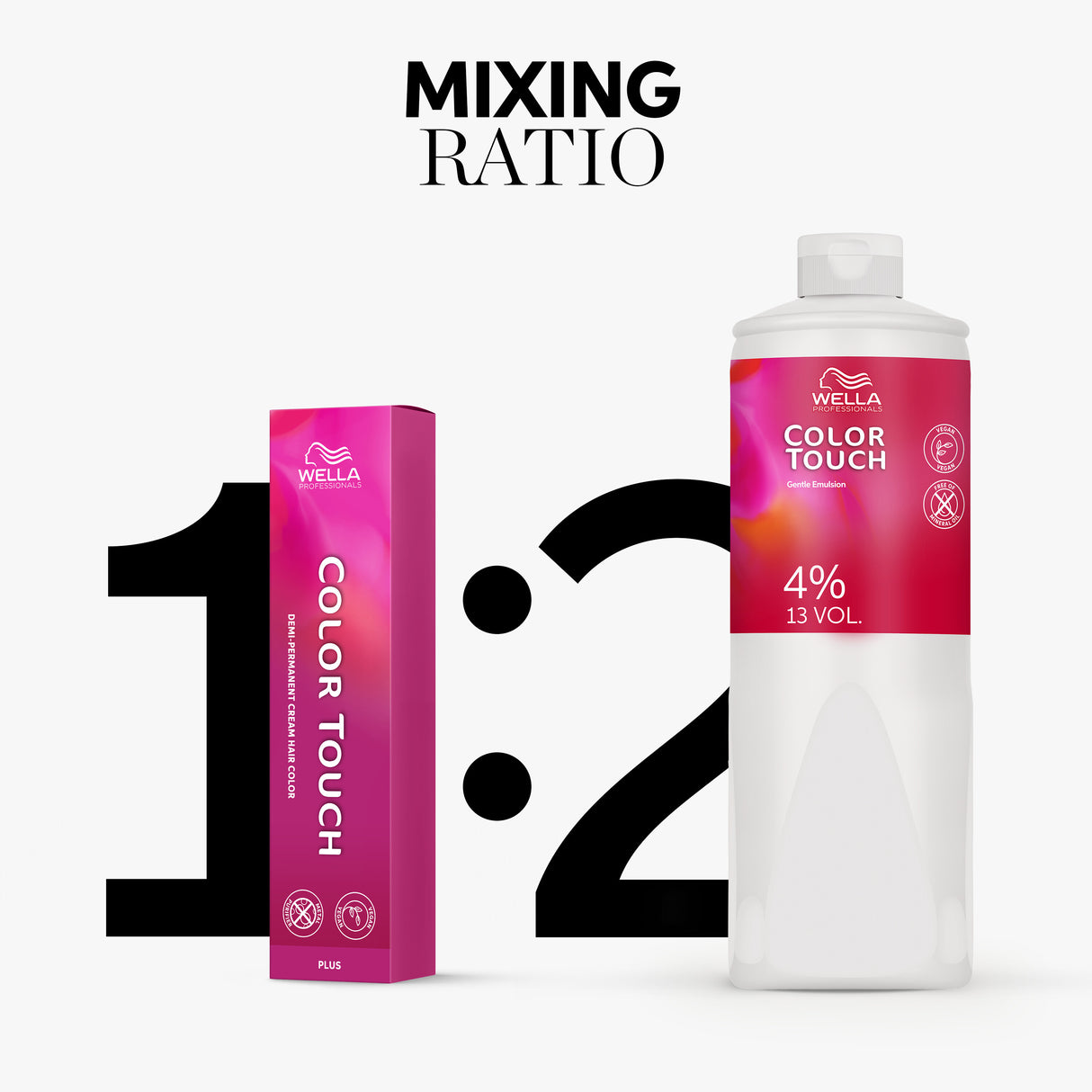 Wella Professionals Color Touch Plus plaukų dažai, 60ml