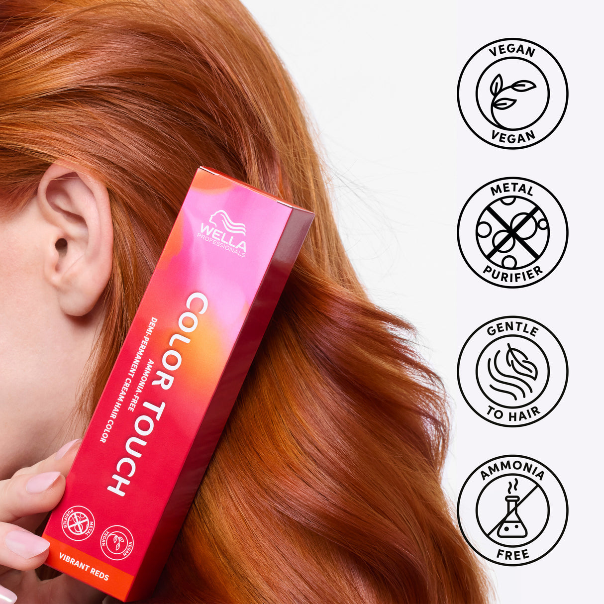 Wella Professionals plaukų dažai Color Touch Vibrant Reds, 60ml