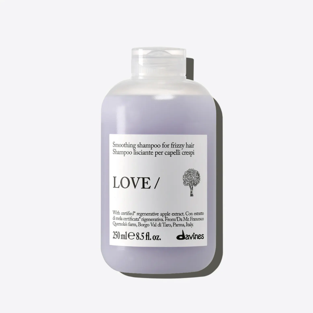 Davines LOVE SMOOTH glotninamasis šampūnas nepaklusniems plaukams, 250ml