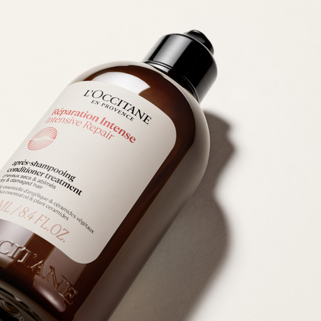 L’Occitane en Provence atstatomasis pažeistų plaukų kondicionierius, 250ml
