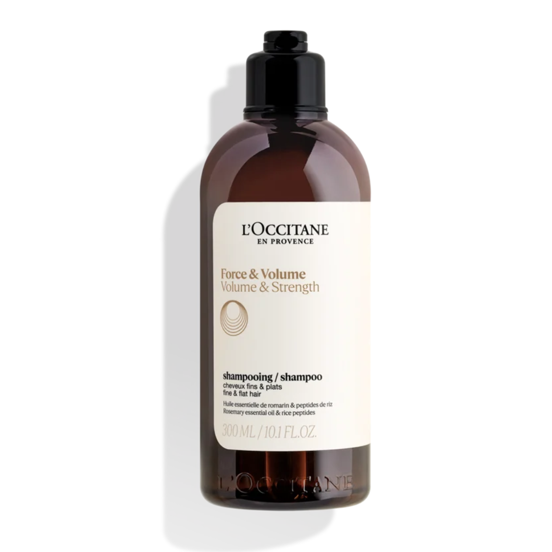 L’Occitane en Provence stiprinamasis apimties suteikiantis šampūnas, 300ml