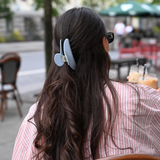 The Clip Theory Muse Large plaukų segtukas, Blush Stripe