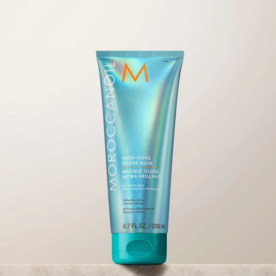Moroccanoil High Shine Gloss Mask žvilgesio suteikianti plaukų kaukė, 200ml