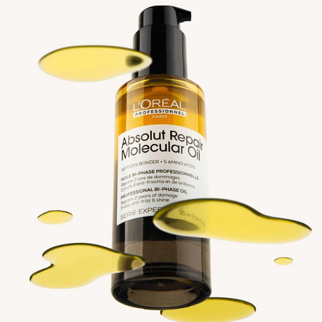 L'Oréal Professionnel Absolut Repair Molecular Bi-Phase atkuriamasis dvifazis plaukų aliejus, 90 ml