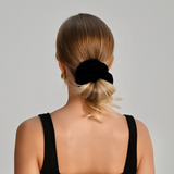 LAETI Claire Big šilkinė plaukų gumytė, Black