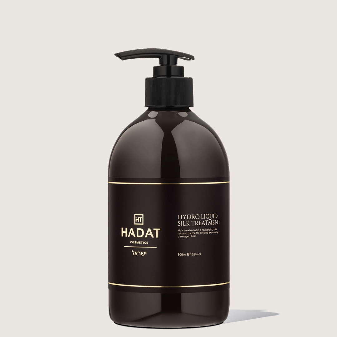 Hadat Cosmetics Hydro Liquid Silk Treatment atkurianti kaukė sausiems ir pažeistiems plaukams, 500ml