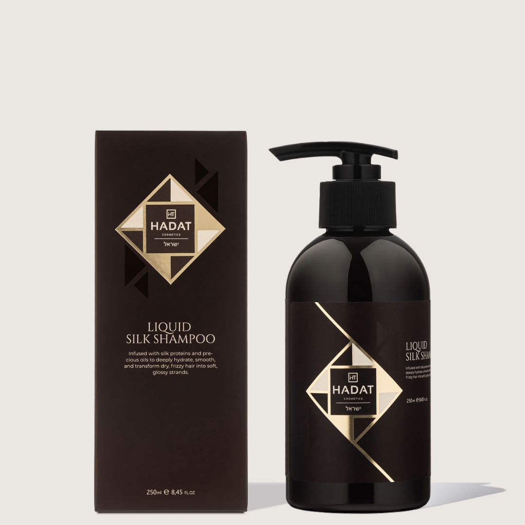 Hadat Cosmetics Liquid Silk atstatomasis skysto šilko šampūnas, 250ml