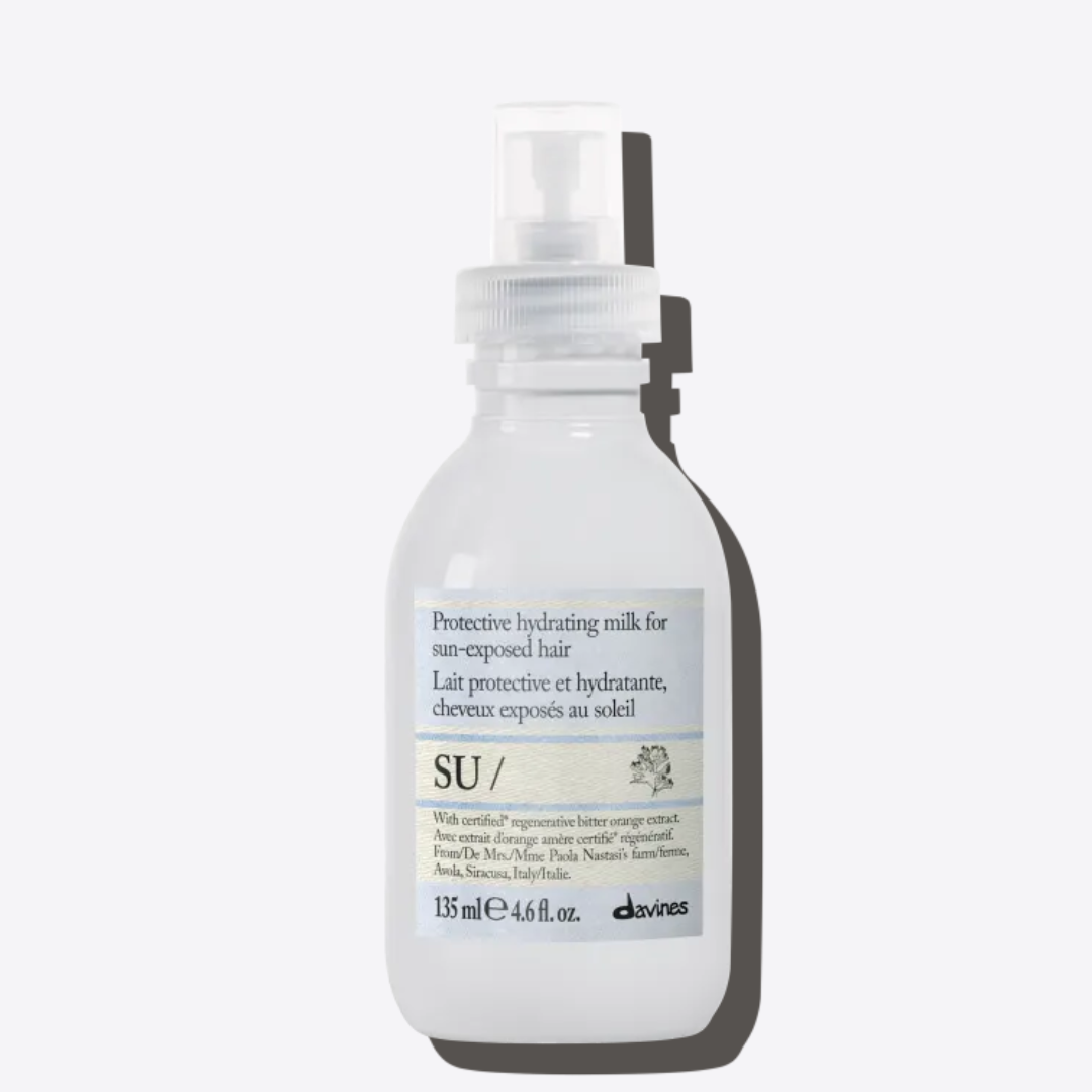 Davines SU apsauginis plaukų pienelis su UV filtrais, 135 ml