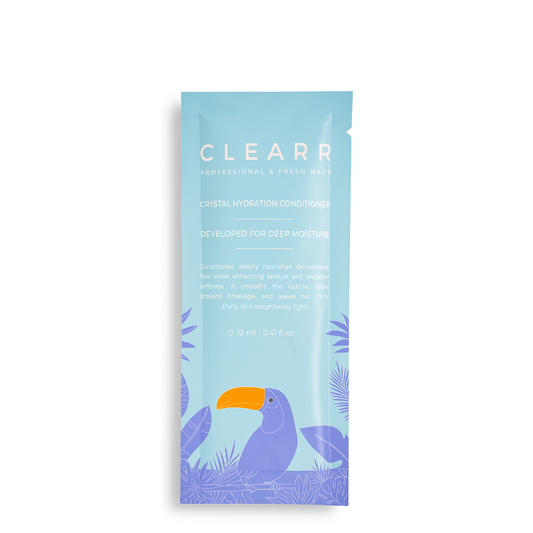 Clearr Crystal Hydration intensyviai drėkinantis kondicionierius, 12ml - mėginukas