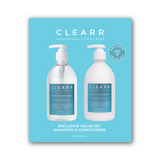 Clearr Crystal Hydration intensyviai drėkinantis šampūno ir kondicionieriaus rinkinys, 500ml + 500ml