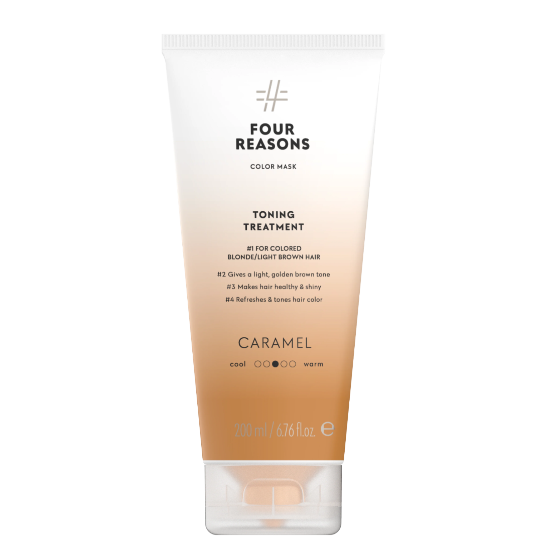 Four Reasons tonuojanti plaukų kaukė CARAMEL, 200ml