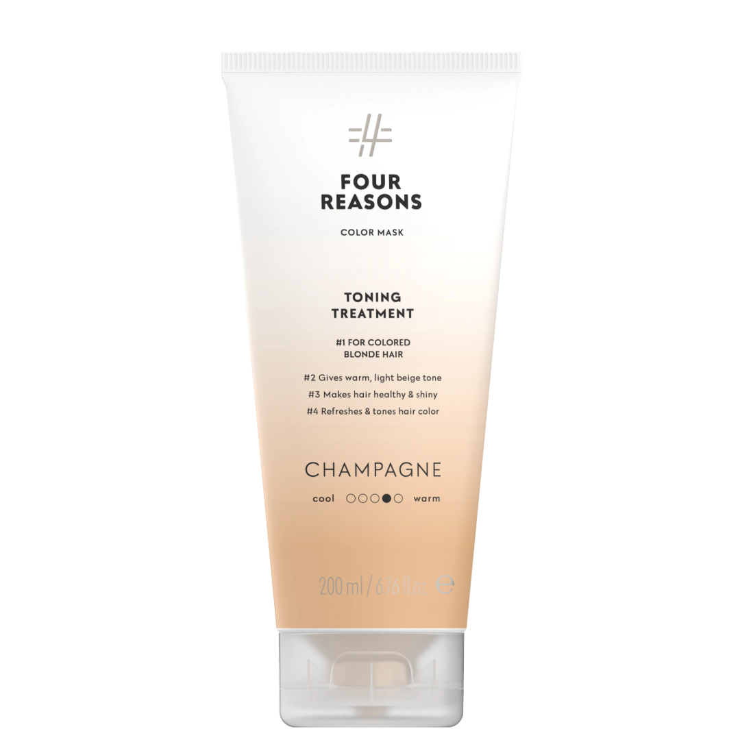 Four Reasons tonuojanti plaukų kaukė CHAMPAGNE, 200ml