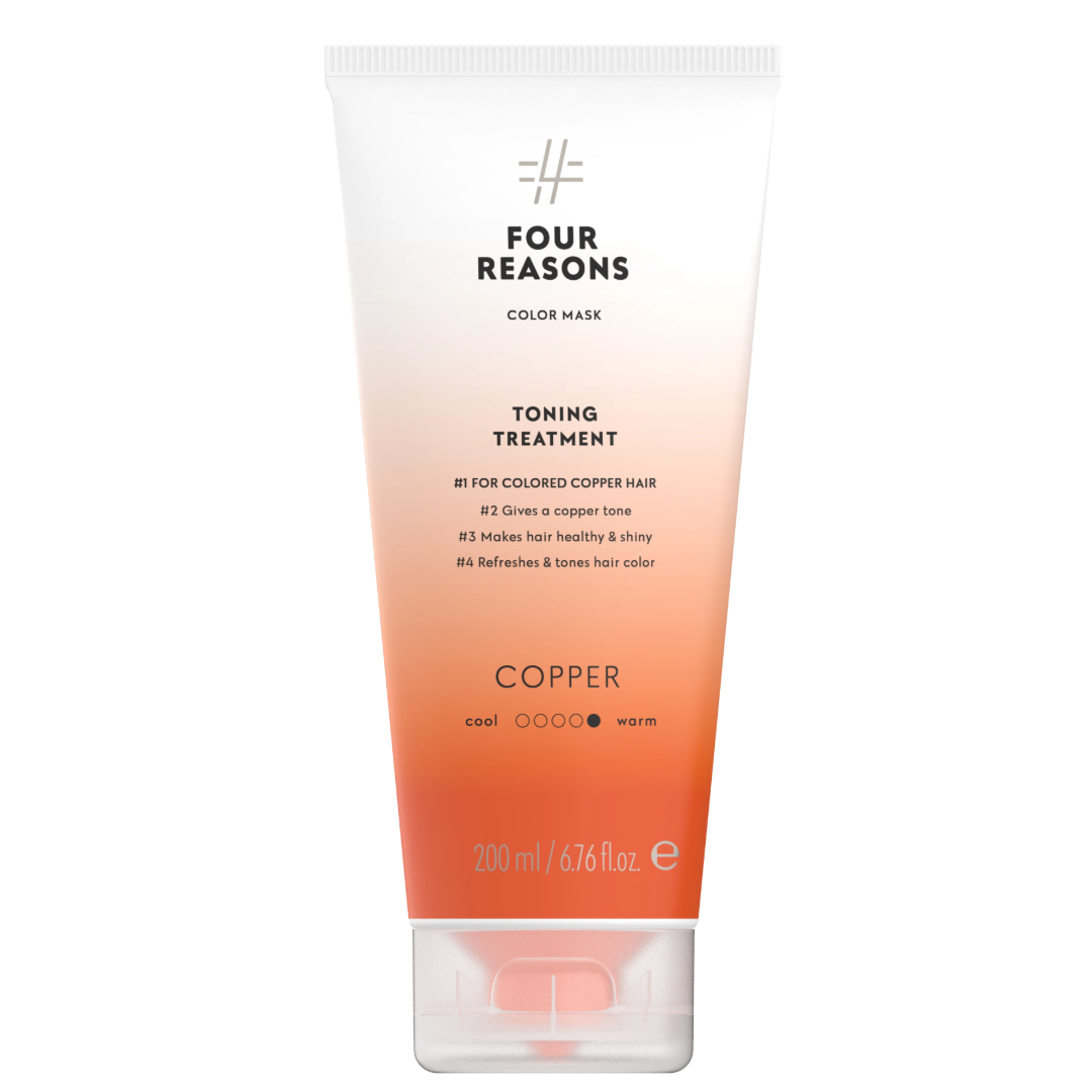 Four Reasons tonuojanti plaukų kaukė COPPER, 200ml