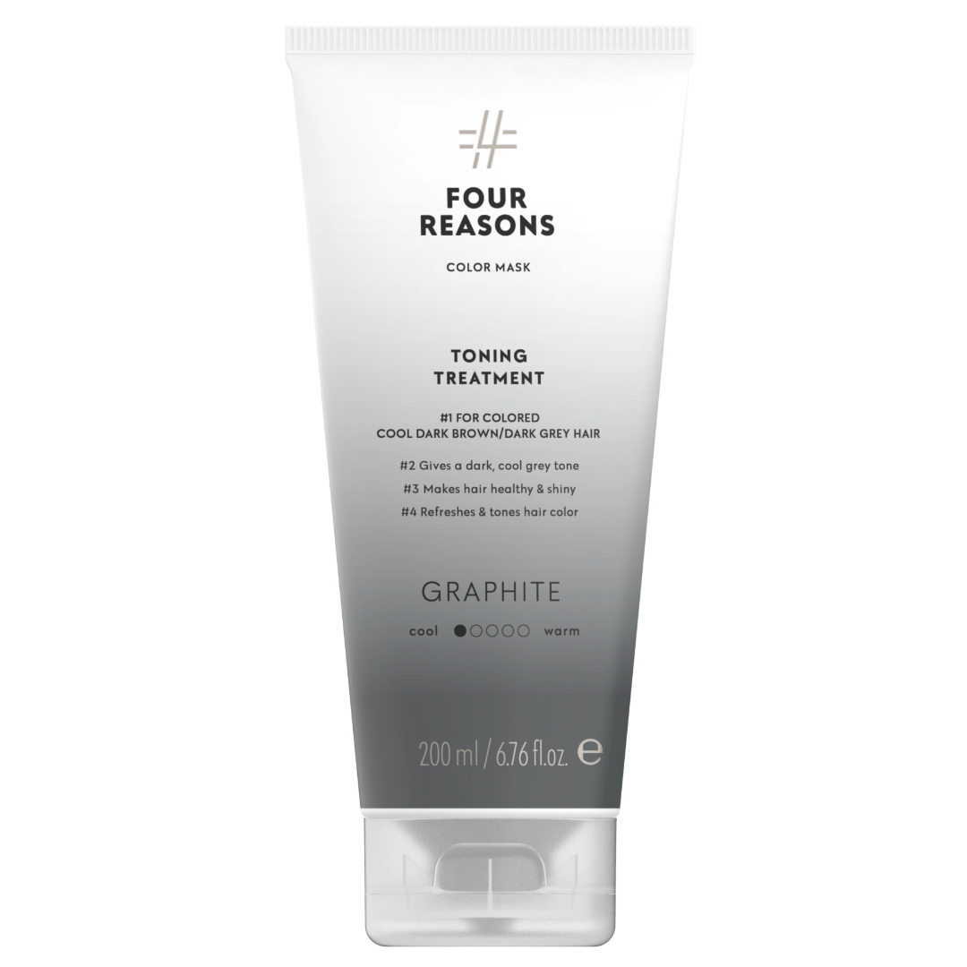 Four Reasons tonuojanti plaukų kaukė GRAPHITE, 200ml