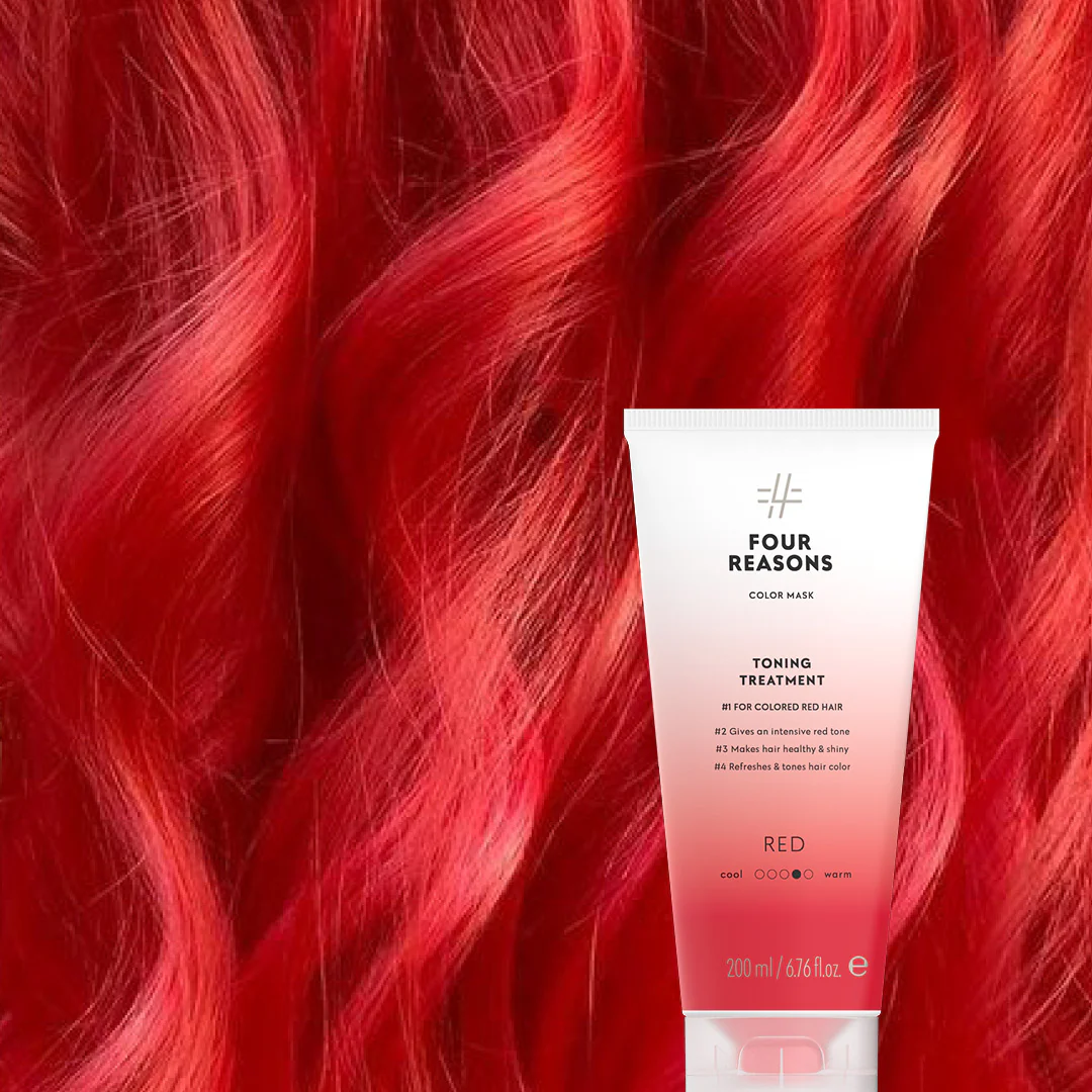 Four Reasons tonuojanti plaukų kaukė RED, 200ml
