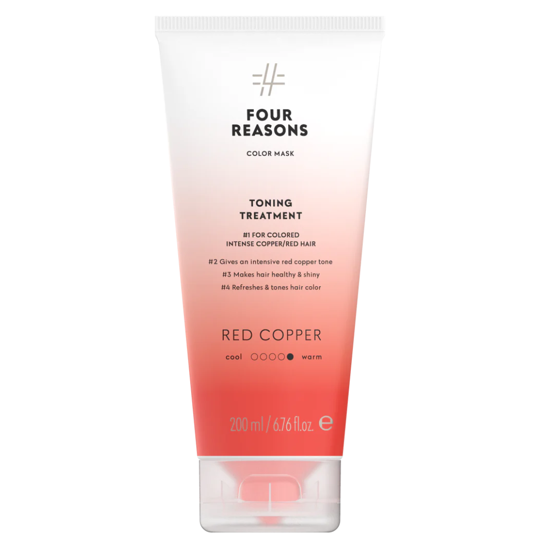 Four Reasons tonuojanti plaukų kaukė RED COPPER, 200ml