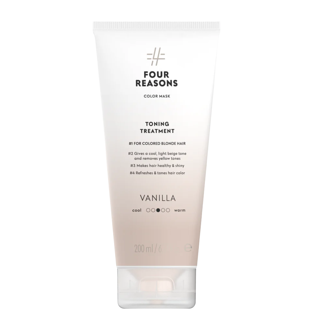 Four Reasons tonuojanti plaukų kaukė VANILLA, 200ml