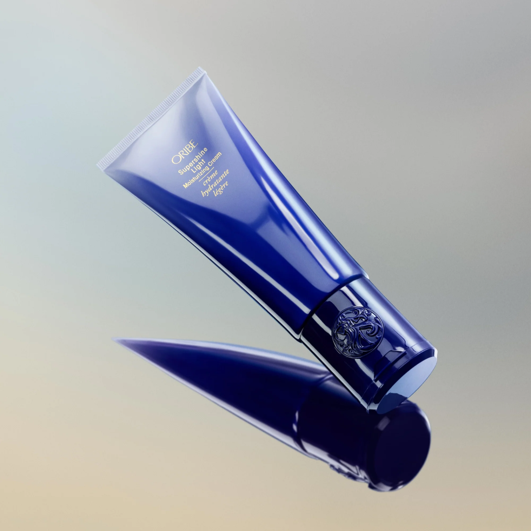 Oribe Supershine Light Moisturizing Cream lengvas drėkinamasis ir glotninamasis kremas plaukams, 150ml