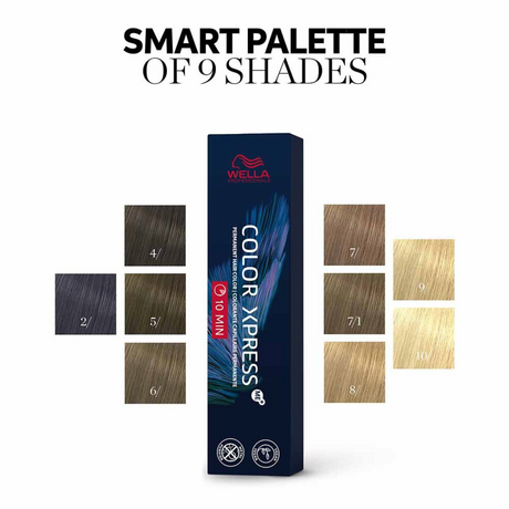 Wella Professionals COLOR XPRESS ME+ 10 MIN plaukų dažai, 60 ml