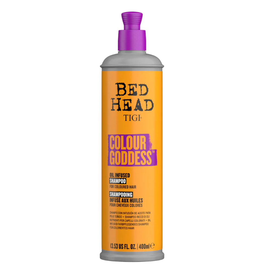 TIGI Bed Head Colour Goddess dažytiems plaukams skirtas šampūnas, 400ml