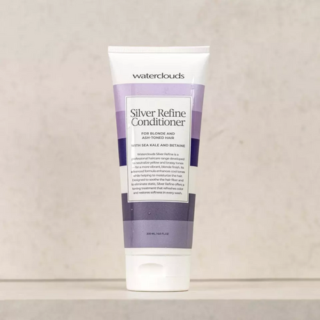 Waterclouds Silver Refine violetinis kondicionierius šviesiems plaukams, 200ml