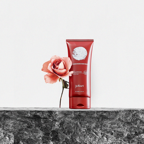 JuliArt Damask Rose intensyviai puoselėjanti plaukų kaukė, 150ml