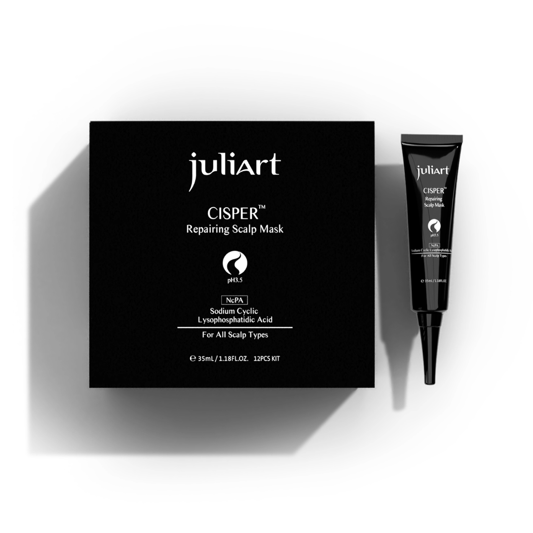 JuliArt Repairing Scalp Mask atkuriamoji galvos odos kaukė, 35ml* 12