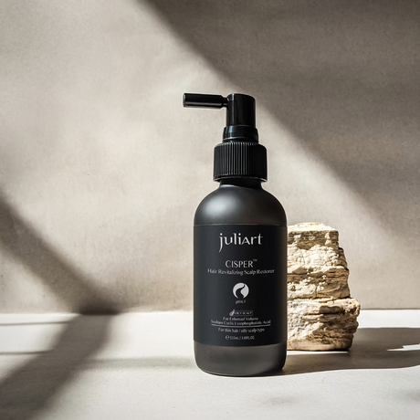 JuliArt CISPER Hair Revitalizing Scalp Restorer galvos odą balansuojantis serumas riebiai galvos odai, 115ml