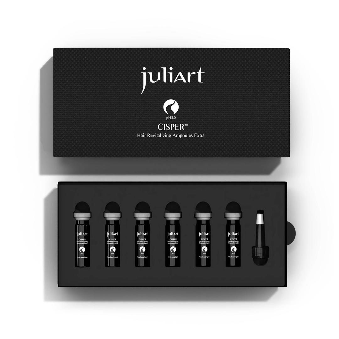 JuliArt CISPER Hair Revitalizing Ampoules galvos odą puoselėjančios ampulės, 5ml* 6