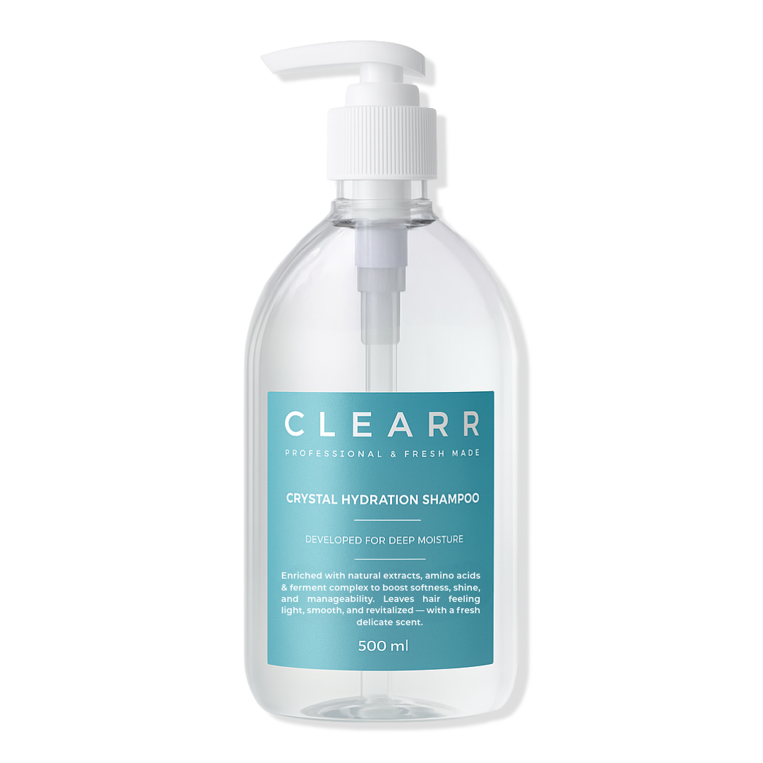 Clearr Crystal Hydration intensyviai drėkinantis šampūnas, 500ml