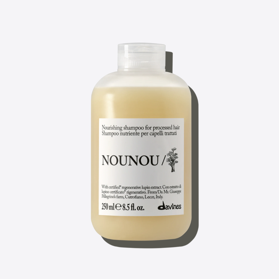 Davines NOUNOU maitinamasis šampūnas šviesintiems plaukams, 250ml