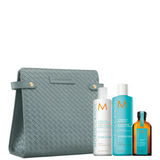Moroccanoil Hydration Set plaukus drėkinantis rinkinys, 250x2 + 50ml