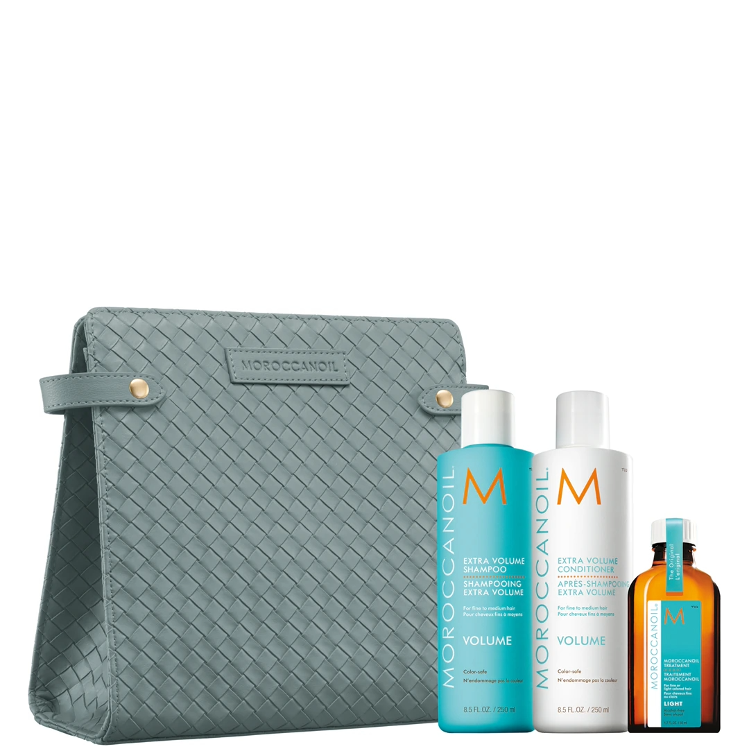 Moroccanoil Volume Gift Set apimties suteikiantis rinkinys, 250x2 + 50ml